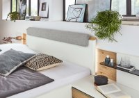 Bettanlage mit Holzkopfteil ohne aufgesetztem Holz-Formteil