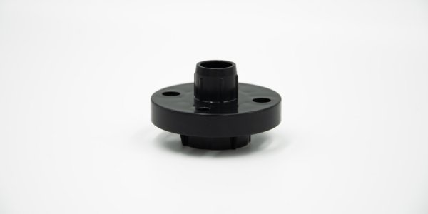 Gleiter - Sockel zur Verwendung von Stellfuß 523 EBS 111 aus schwarzem Kunststoff